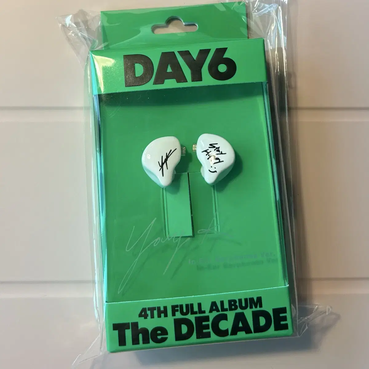 新品未開封 DAY6 The DECADE イヤホン YoungK 実物 DAY6(デイ